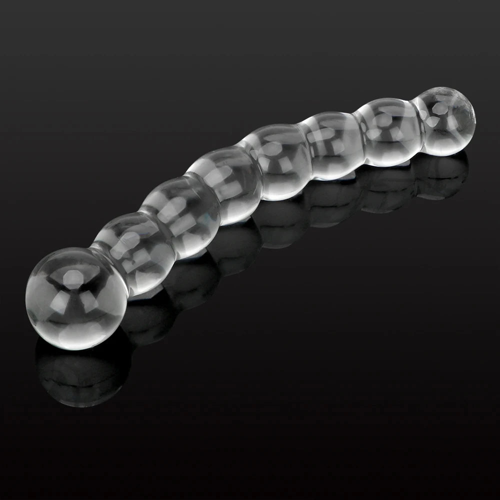 Premium Crystal Glass Beaded Plug