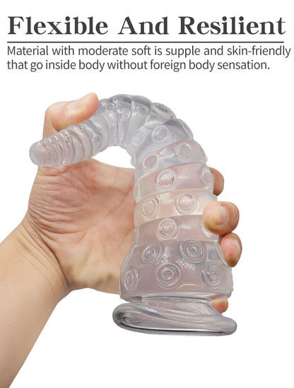 Anal Sex Toys/Plug/Dilator Octopus Dildo Sucker Butt Plug Bunny Tail Adult Goods For Men Women Prostate Massager Buttplug
