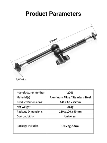 Universal Camera Articulating Arm