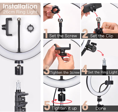 Web Streaming LED Light with Tripod