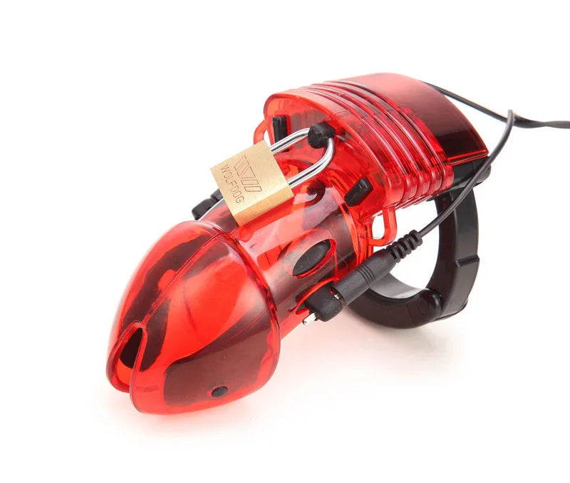 Vibrating Shock Chastity Cage