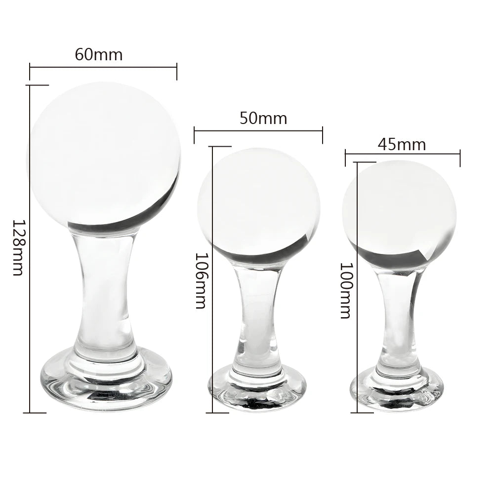 Luxury Crystal Glass Plug
