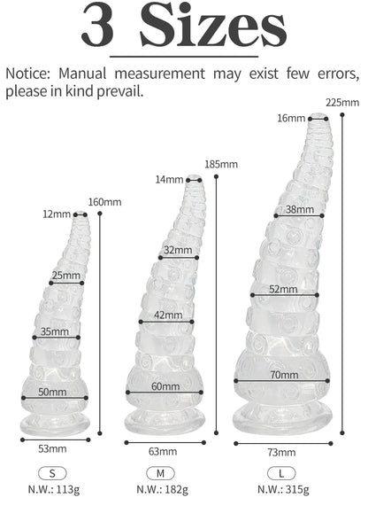 Anal Sex Toys/Plug/Dilator Octopus Dildo Sucker Butt Plug Bunny Tail Adult Goods For Men Women Prostate Massager Buttplug
