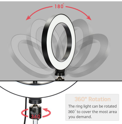 Web Streaming LED Light with Tripod
