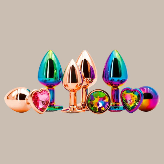 Crystal Metal Plug Set
