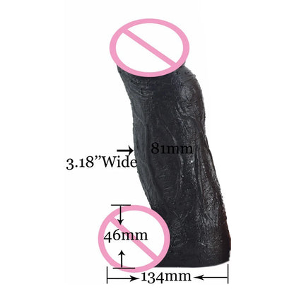 Premium Silicone Dildo Attachment Set