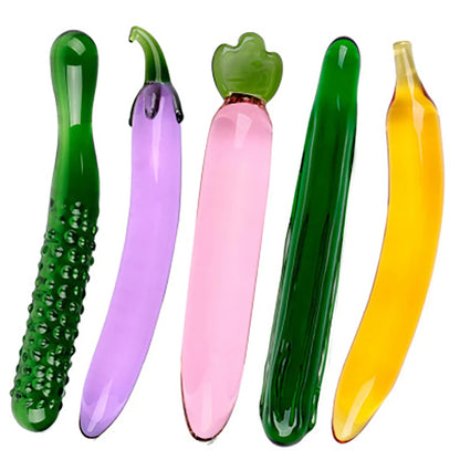 Smooth Glass Pleasure Dildo — Temperature Play Ready
