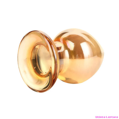 Sleek Glass Plug For Stimulation
