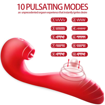 Tongue Licking Vibrator