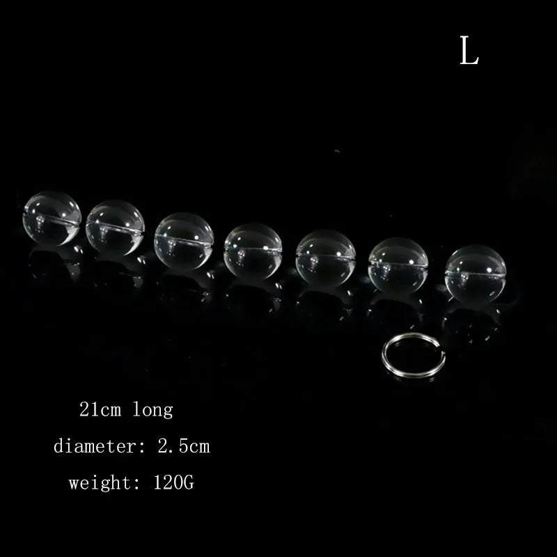 Premium Glass Pleasure Beads — Temperature Play Borosilicate
