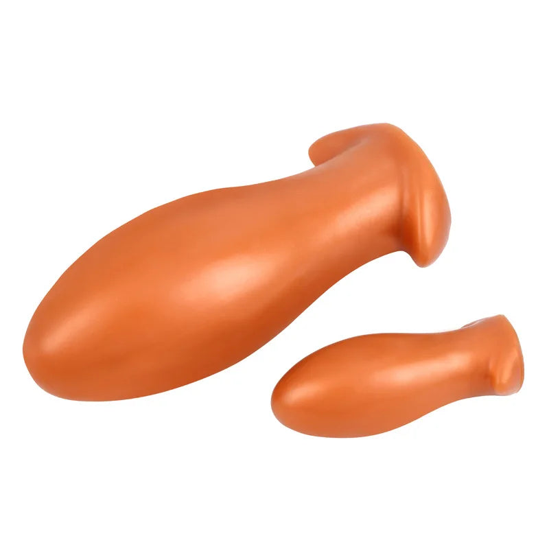 Oversized Luxury Silicone Anal Plug — 5 Sizes Premium