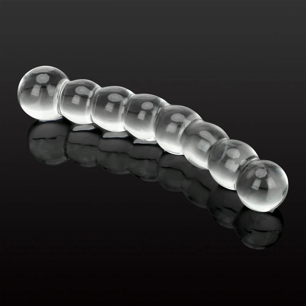 Premium Crystal Glass Beaded Plug