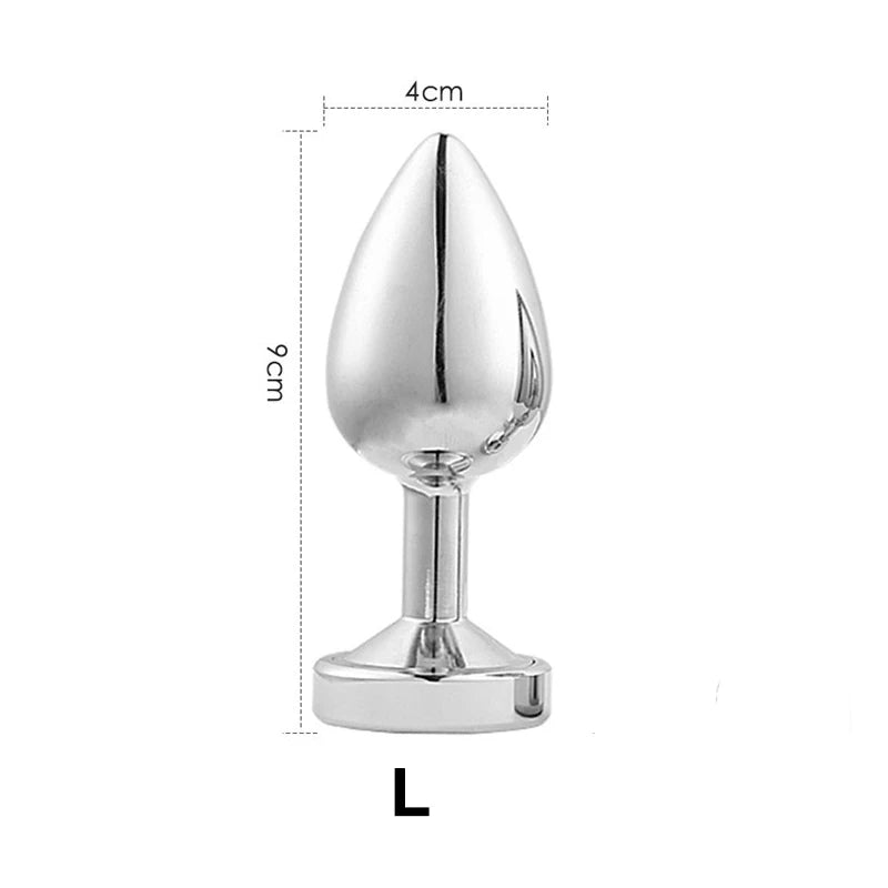 Premium LED Light Stainless Steel Plug