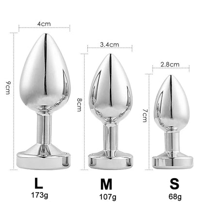 Premium LED Light Stainless Steel Plug