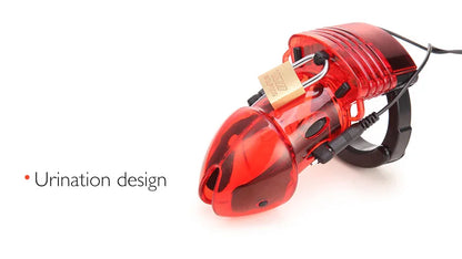 Vibrating Shock Chastity Cage