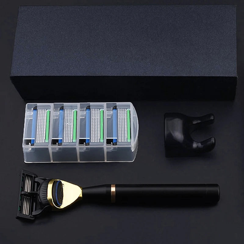 Premium 6-Layer Safety Razor
