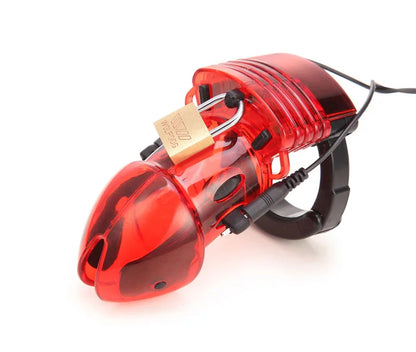 Vibrating Shock Chastity Cage