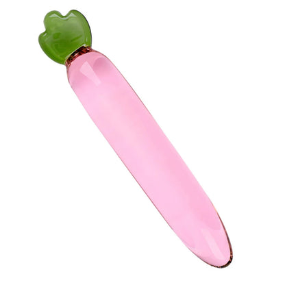 Smooth Glass Pleasure Dildo — Temperature Play Ready