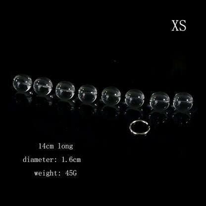Premium Glass Pleasure Beads — Temperature Play Borosilicate