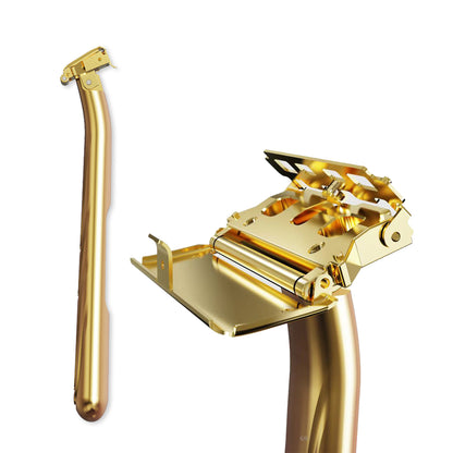 Elegant Gold Finish Safe