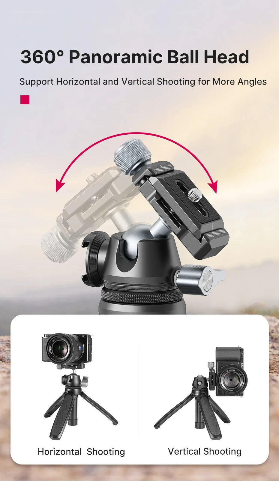 Lightweight Professional Tripod