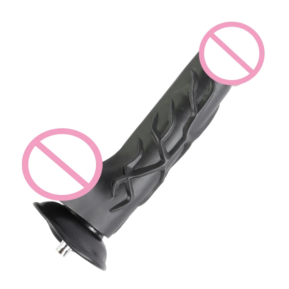 Premium Silicone Dildo Attachment Set