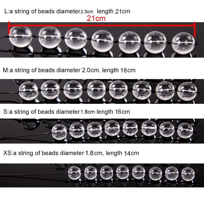 Premium Glass Pleasure Beads — Temperature Play Borosilicate