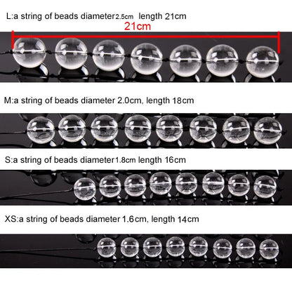 Premium Glass Pleasure Beads — Temperature Play Borosilicate