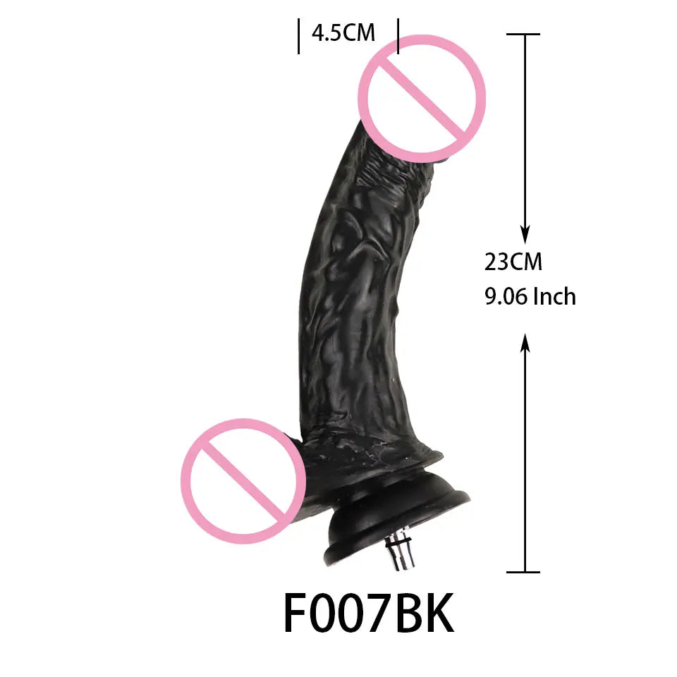 Premium Silicone Dildo Attachment Set