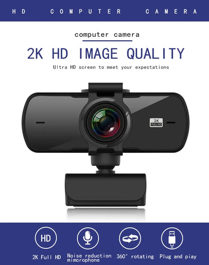 HD Autofocus Webcam With Privacy Cover