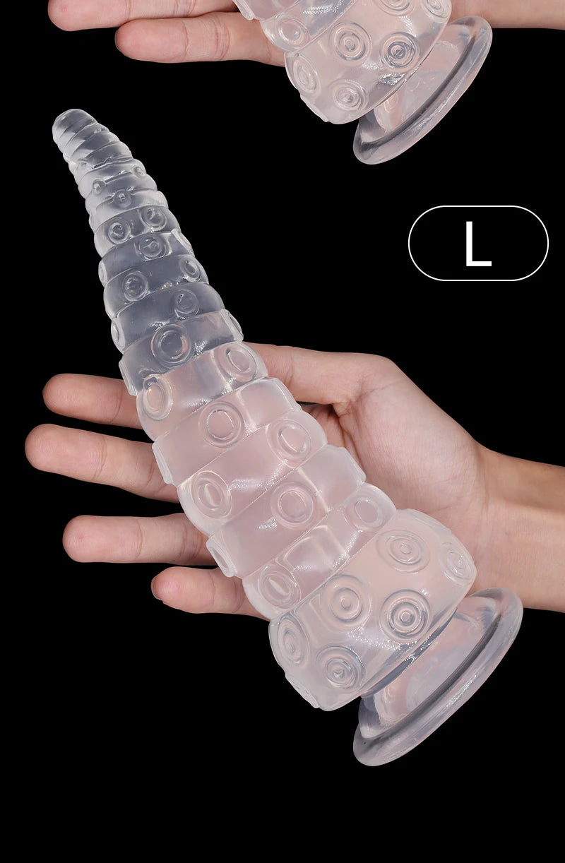 Anal Sex Toys/Plug/Dilator Octopus Dildo Sucker Butt Plug Bunny Tail Adult Goods For Men Women Prostate Massager Buttplug