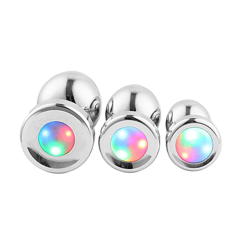 Premium LED Light Stainless Steel Plug