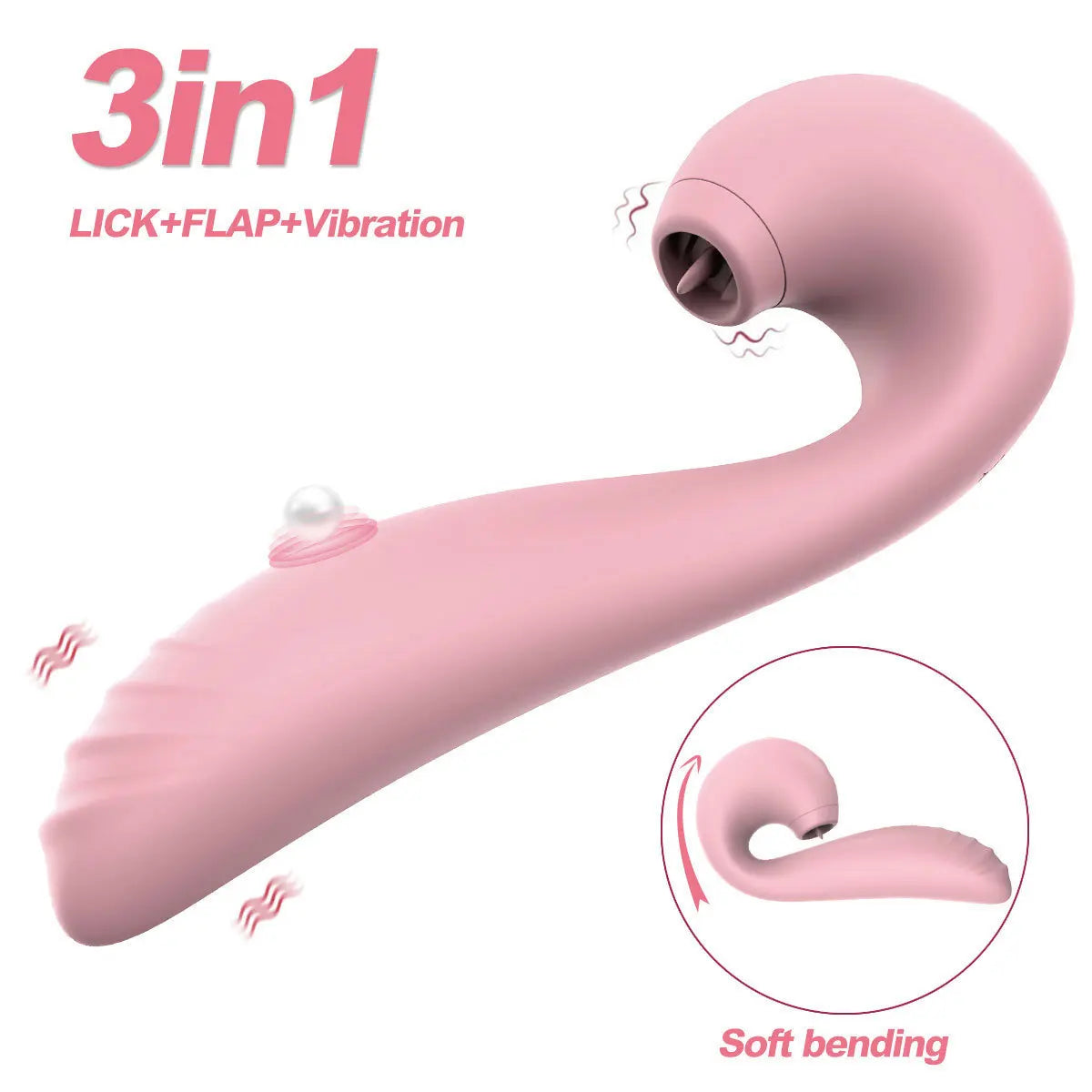 Tongue Licking Vibrator