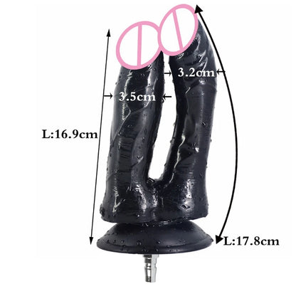 Premium Silicone Dildo Attachment Set
