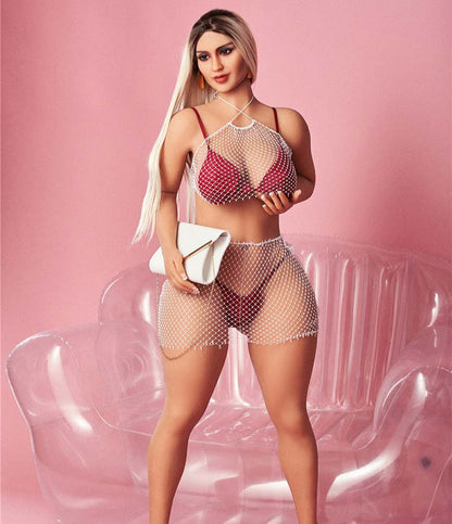 Glamour Curvy TPE Sex Doll 156cm | Barbie Style