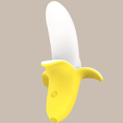 Banana Silicone Vibrator — 12-Frequency G-Spot and Anal