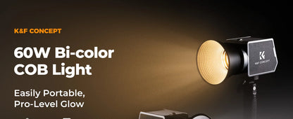 2 Light Effects COB Video Light