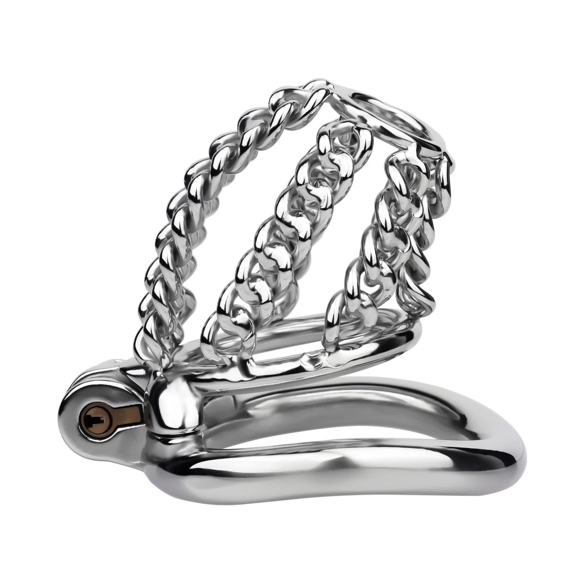 Binding Metal Chastity Cage