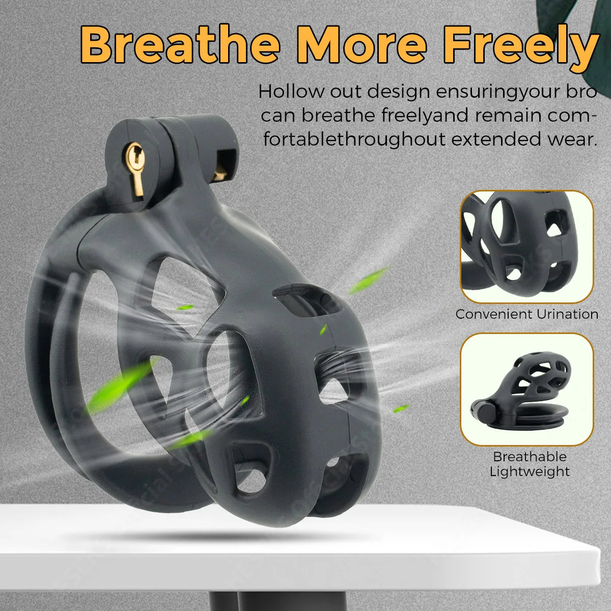 Nylon Resin Chastity Cage
