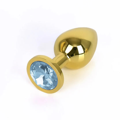 Gold-Plated Crystal Plug Set