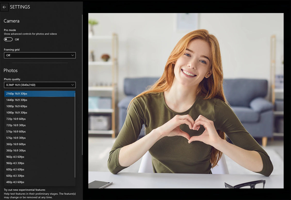 4K Ultra HD Streaming Webcam