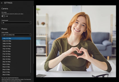 4K Ultra HD Streaming Webcam