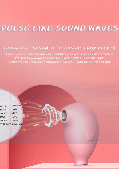 Heating Tongue Licking Clitoral Vibrator