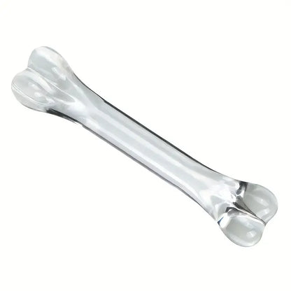 Double headed Glass Dildo Fake Penis Crystal Anal Beads Butt Plug Prostate Massager G Spot Female Masturbation Anus Sex Toys 18+