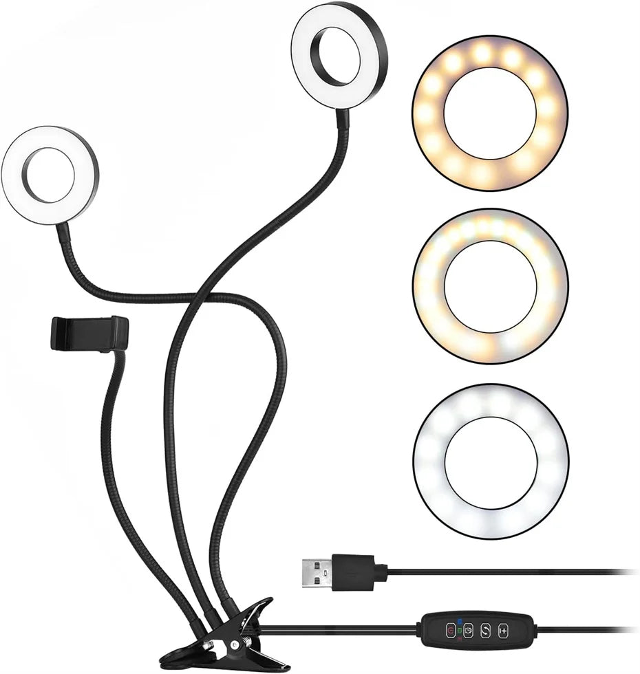 Modern Style Dual LED Broadcasts Light