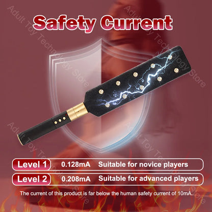 Electric shock training series, Pulse Horse Whip, Electro Spanking Paddle, Spanking Stick Bat, BDSM, Sex Games, Adult Sex Toys