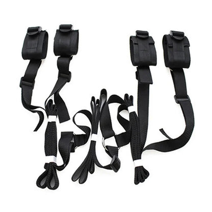 Bed Restraint Strap System with Wrist & Ankle Cuffs