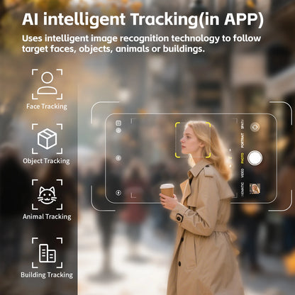 AI Face Tracking Premium Gimbal
