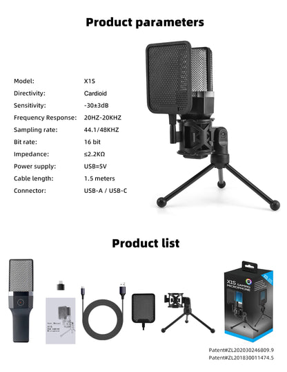 Professional Studio Mic Kit