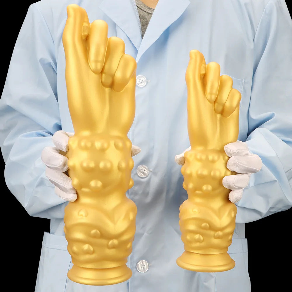Large Hand Toy for Deep Penetration